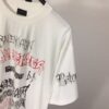 BALENCIAGA DIY METAL T-SHIRT LARGE FIT IN WHITE BLACK RED - Y050