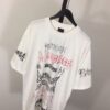 BALENCIAGA DIY METAL T-SHIRT LARGE FIT IN WHITE BLACK RED - Y050