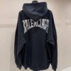 BALENCIAGA HAND-DRAWN HOODIE MEDIUM FIT - BH027