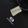 BALENCIAGA INFINITY LOGO OVERSIZE DECONSTRUCTED MIXED MEDIA HOODIE - BH025