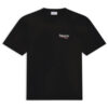 BALENCIAGA POLITICAL CAMPAIGN T-SHIRT LARGE FIT IN BLACK - Y049