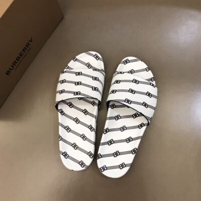 BALENCIAGA POOL SLIDES ALL OVER LOGO WHITE - E002