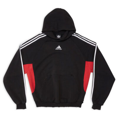 BALENCIAGA X ADIDAS HOODIE BLACK - BH020