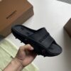 BURBERRY BUCKLOW SLIDES BLACK - U009