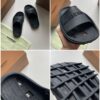 BURBERRY BUCKLOW SLIDES BLACK - U009