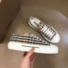 BURBERRY CHECK COTTON SNEAKERS - R035