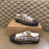 BURBERRY CHECK COTTON SNEAKERS - R036