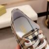 BURBERRY CHECK COTTON SNEAKERS - R040