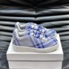 BURBERRY CHECK KNIT BOX SNEAKERS SALT - R002