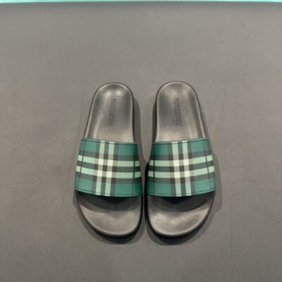 BURBERRY CHECK SLIDES - U003