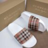 BURBERRY CHECK SLIDES - U006