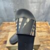 BURBERRY CHECK SLIDES - U011