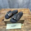 BURBERRY CHECK SLIDES - U011