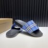 BURBERRY CHECK SLIDES - U026