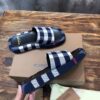 BURBERRY CHECK SLIDES - U029