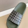 BURBERRY CHECK SLIDES - U032