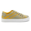 BURBERRY CHECKED LACE-UP SNEAKERS - R019