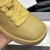 BURBERRY LEATHER BOX SNEAKERS DAFFODIL - R007