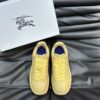 BURBERRY LEATHER BOX SNEAKERS DAFFODIL - R007