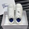 BURBERRY LEATHER BOX SNEAKERS WHITE - R005