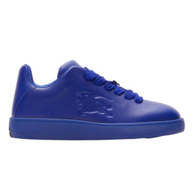 BURBERRY LEATHER BOX SNEAKERS KNIGHT - R006