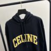 CELINE LOOSE HOODIE IN COTTON FLEECE - CR001