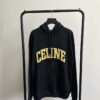 CELINE LOOSE HOODIE IN COTTON FLEECE - CR001