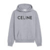 CELINE LOOSE HOODIE IN COTTON FLEECE - CR005