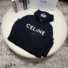 CELINE LOOSE HOODIE IN COTTON FLEECE - CR006