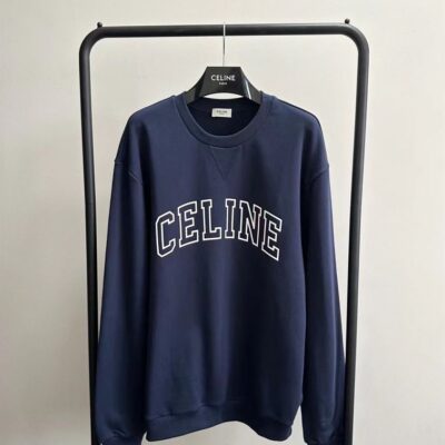 CELINE LOOSE SWEATSHIRT IN COTTON FLEECE - CR003