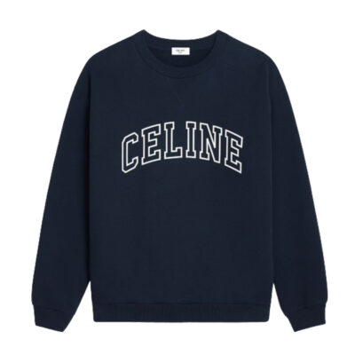 CELINE LOOSE SWEATSHIRT IN COTTON FLEECE - CR003