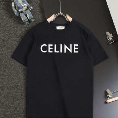 CELINE LOOSE T-SHIRT IN COTTON JERSEY - CE011