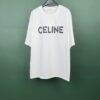 CELINE LOOSE T-SHIRT IN COTTON JERSEY - CE016