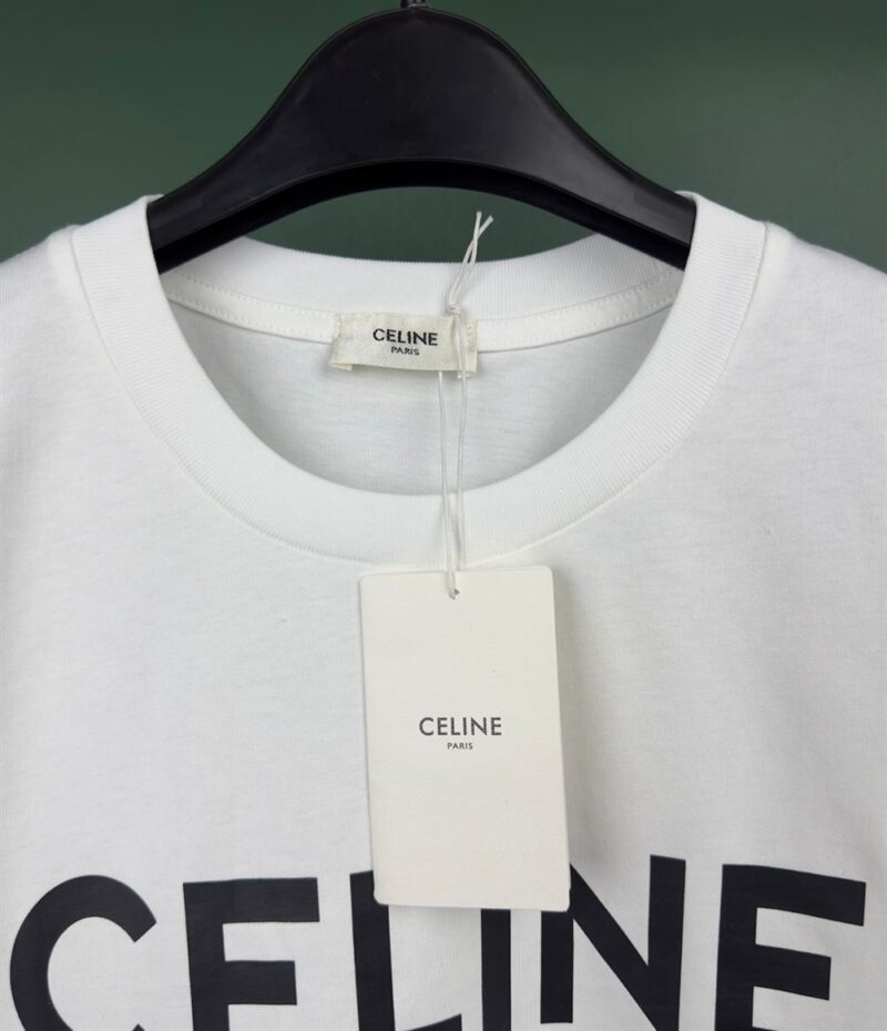 CELINE LOOSE T-SHIRT IN COTTON JERSEY - CE016