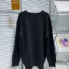 CELINE OVERSIZED SWEATER IN RIBBED WOOL - CR010