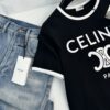 CELINE PARIS T-SHIRT IN COTTON JERSEY - CE010