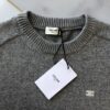 CELINE TRIOMPHE CREW NECK SWEATER IN WOOL AND CASHMERE - CR008