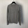 CELINE TRIOMPHE CREW NECK SWEATER IN WOOL AND CASHMERE - CR008