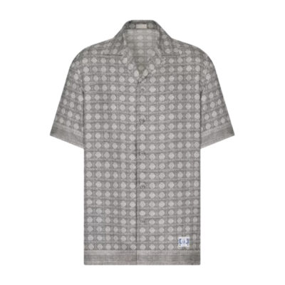 DIOR CANNAGE SHORT-SLEEVED SHIRT - O051