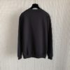 DIOR CD ICON SWEATSHIRT BLACK COTTON FLEECE - Z022