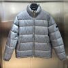 DIOR OBLIQUE DOWN JACKET GREY - CB010