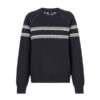 DIOR REVERSIBLE ROUND-NECK SWEATER BLUE DOUBLE-SIDED TECHNICAL CASHMERE - Z024