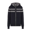 DIOR REVERSIBLE ZIPPED CARDIGAN WITH HOOD - Z030