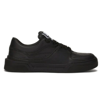 DOLCE & GABBANA CALFSKIN NAPPA NEW ROMA SNEAKERS - HY034