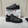 DOLCE & GABBANA CALFSKIN NAPPA PORTOFINO SNEAKERS WITH CROWN PATCH - HY035