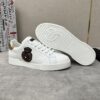 DOLCE & GABBANA CALFSKIN NAPPA PORTOFINO SNEAKERS WITH CROWN PATCH - HY036