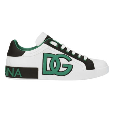 DOLCE & GABBANA CALFSKIN PORTOFINO SNEAKERS - HY043