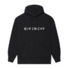 GIVENCHY ARCHETYPE SLIM FIT HOODIE IN FLEECE - AD002