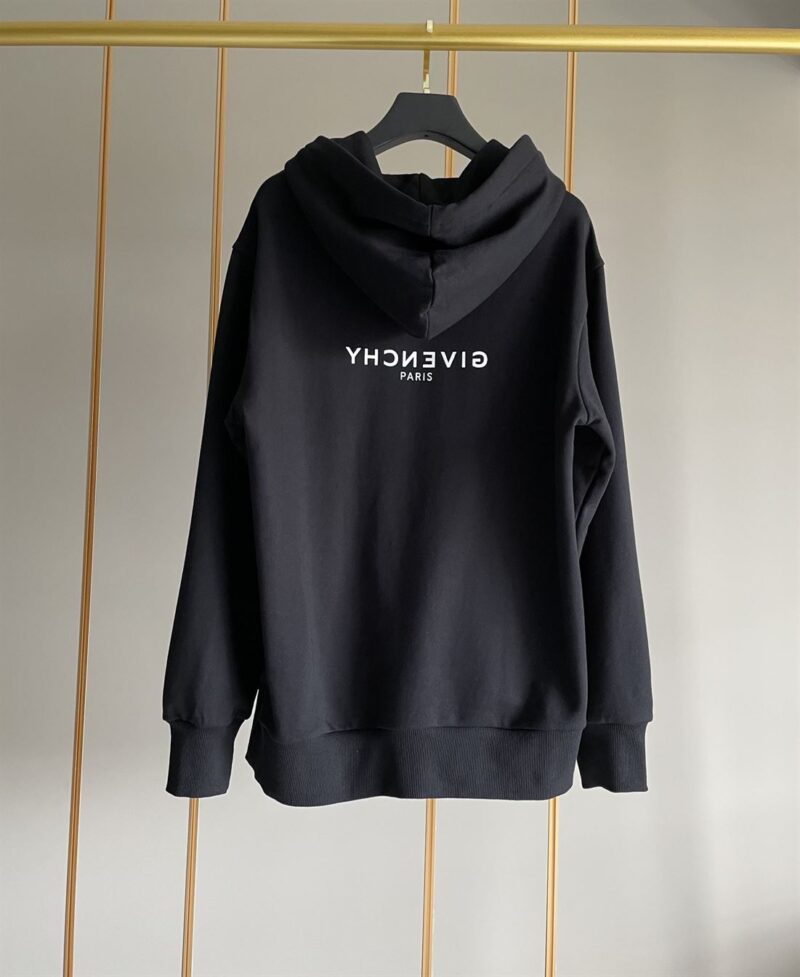 GIVENCHY ARCHETYPE SLIM FIT HOODIE IN FLEECE - AD012