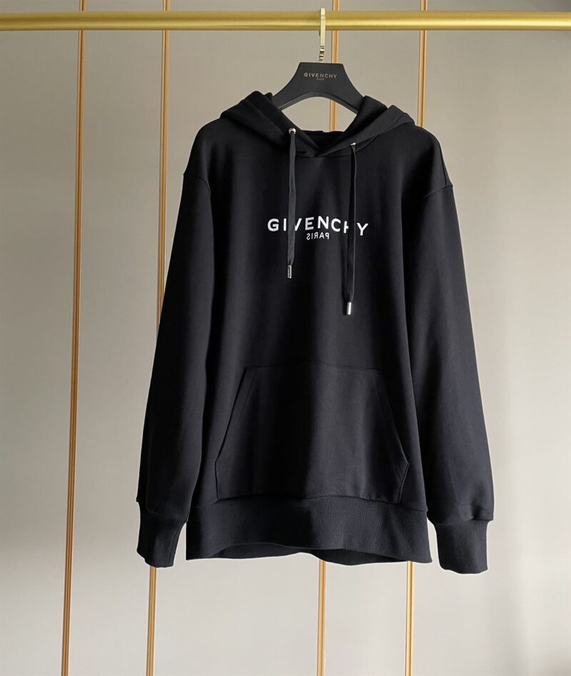 GIVENCHY ARCHETYPE SLIM FIT HOODIE IN FLEECE - AD012